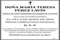 María Teresa Pérez Lavín